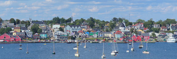 istock Lunenburg Panorama - Nova Scotia 860646756
