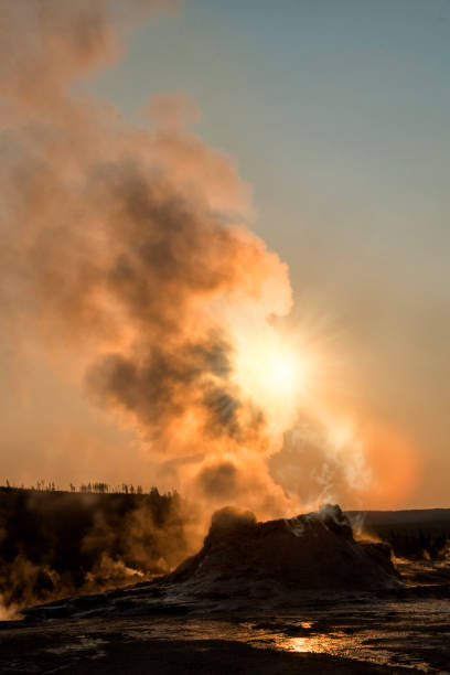 istock Castle geyser Yellowstone 860649872