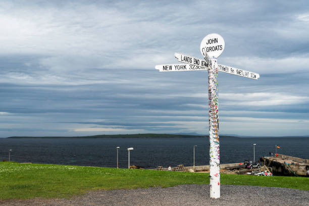 istock John o' groats distance indicator tourist attraction 860650778