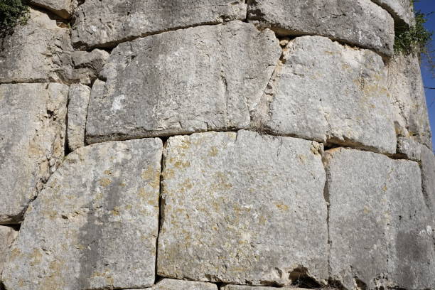 starożytne rzymskie mury - korba zdjęcia i obrazy z banku zdjęć