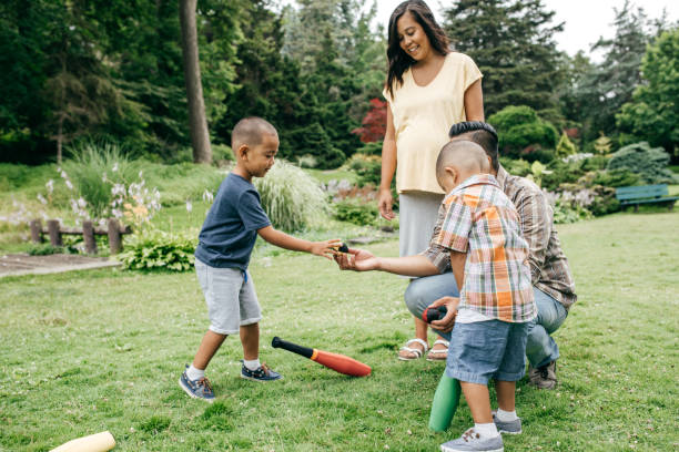 istock Family with two kids 860722604