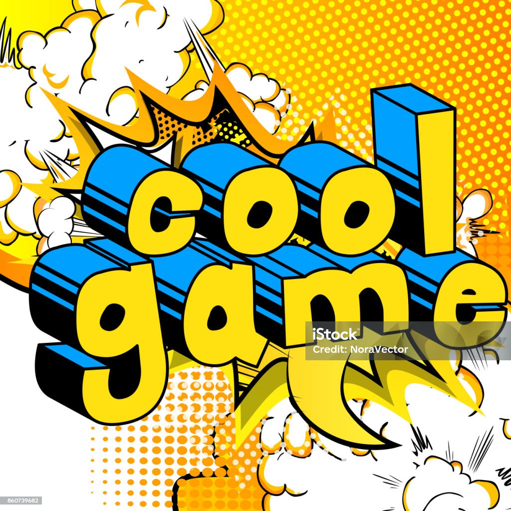 Cooooooooool Cool Game Stock Illustration - Download Image Now - Abstract, Awe ...