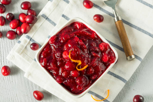 istock Sweet Homemade Cranberry Sauce 860752952
