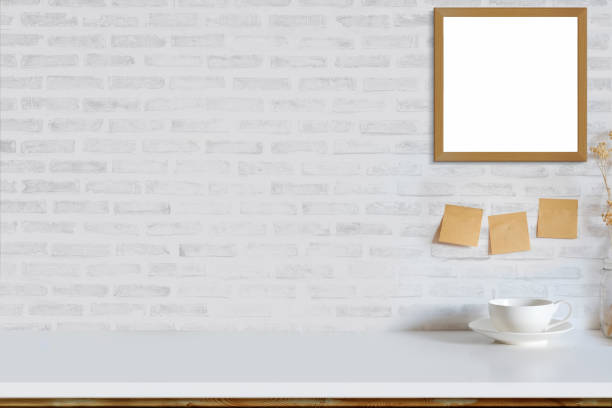 istock Stylish workspace with supplies. desk space concept. 860760994