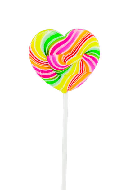 istock Colorful Lollipop on white background. 860761202