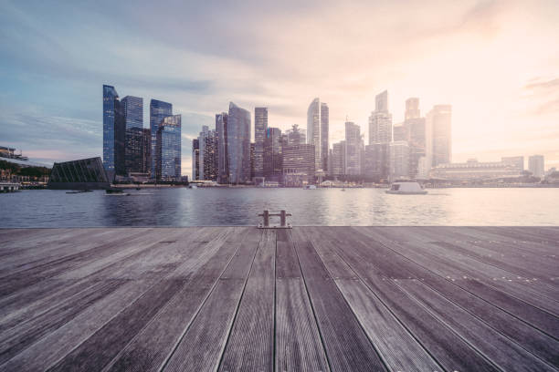 istock The Singapore City Sunset 860771936