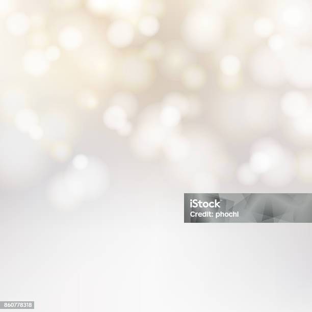 Ilustración de Blanco Y Plata Bokeh Brillantes Luces Festivas De Fondo Con Textura Resumen Navidad Brillaban Brillante Desenfocada Invierno Tarjeta O Invitación Vector De y más Vectores Libres de Derechos de Fondos