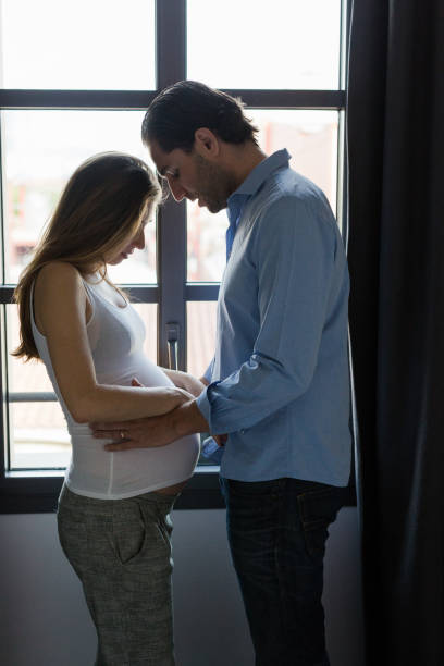 istock Couple in love, pregnancy 860783226
