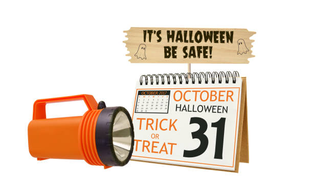 Halloween Safety stock photo