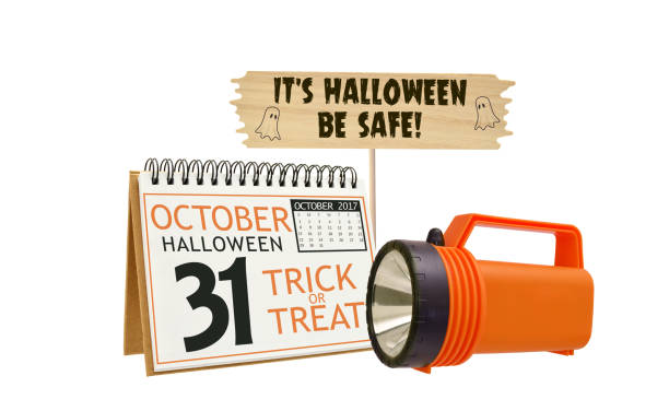 Halloween Safety stock photo