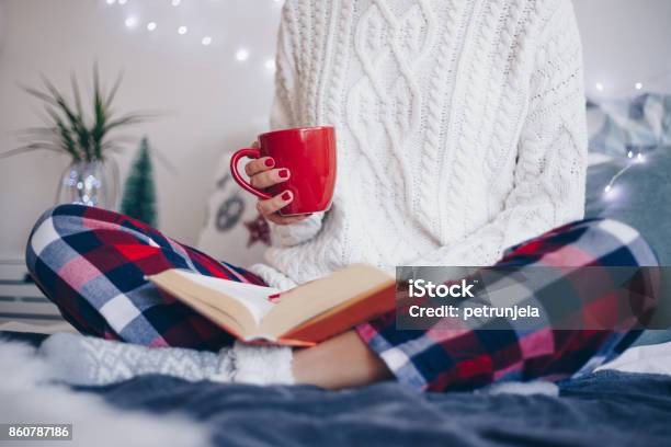 Christmas Morning Stock Photo - Download Image Now - Wellbeing, Christmas, Winter