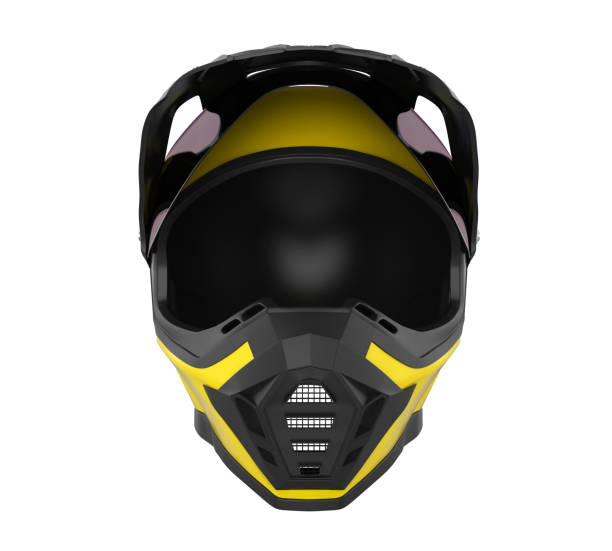 istock Motocross Helmet Isolated 860793190