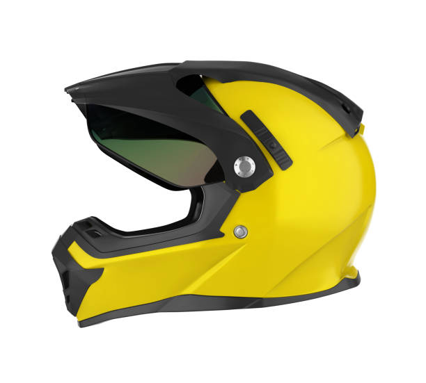 istock Motocross Helmet Isolated 860793276