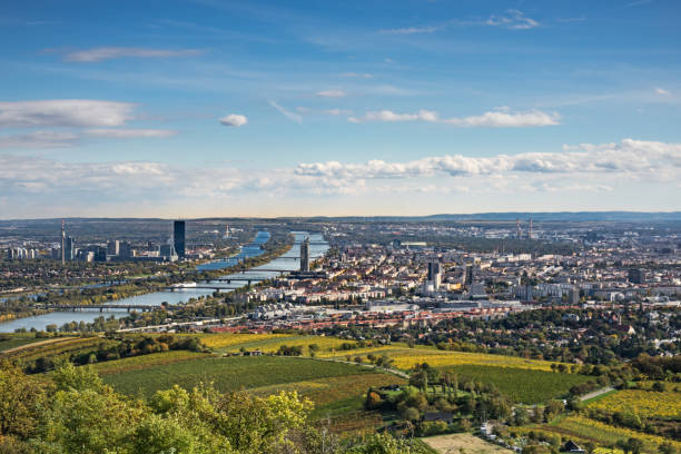 istock Vienna Aerial View In Autumn 860794208