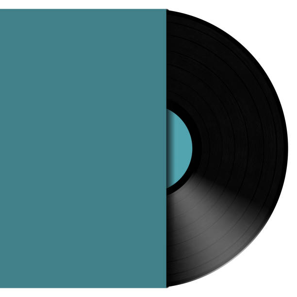 istock Vinyl and cover on white background 860809962