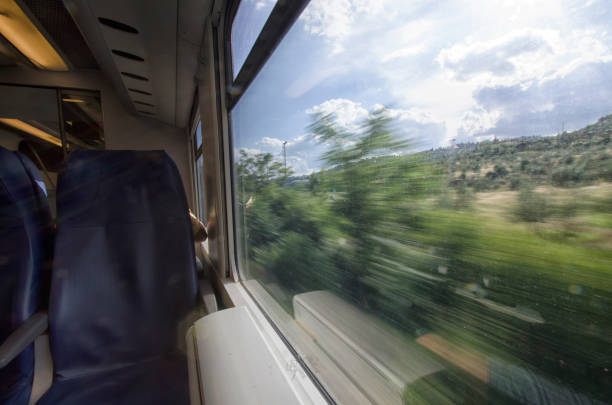 istock Italian landscape from the window 860816590