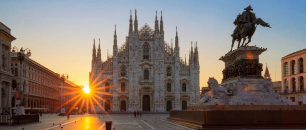 istock Famous Duomo at sunrise 860818180