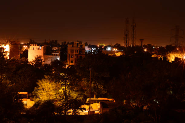 istock Delhi city at night 860818624
