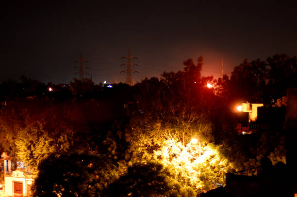 istock Delhi city at night 860818746