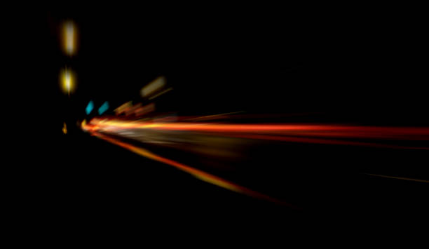 istock Blurry Illumination and night lights, car traffic motion blur the speed and dynamics 860825846