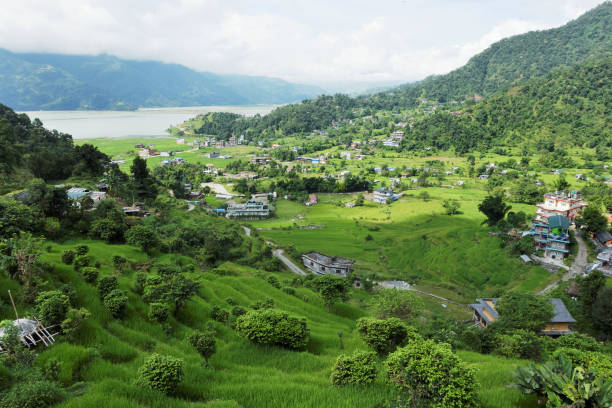 istock A small town in a very green valley 860833874