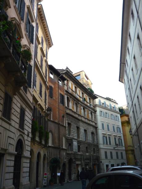 istock Alley way of rome 860834084