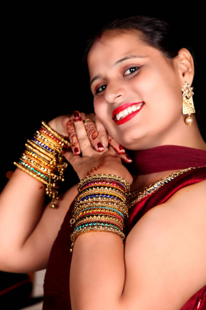 istock Cheerful women showing jewelry 860840748