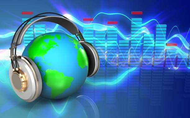 istock 3d earth in headphones spectrum 860845424