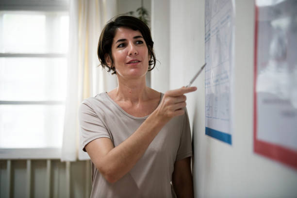 istock A Caucasian instructor woman 860849954