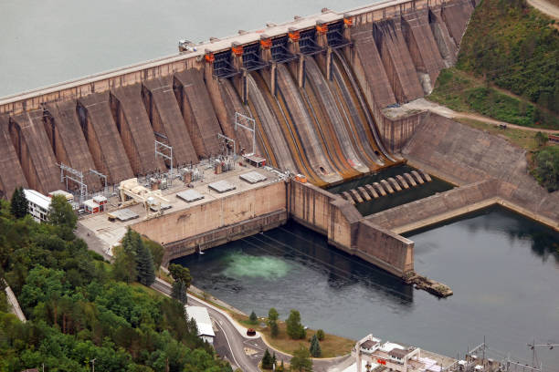 istock hydroelectric power plant on river Serbia 860853462