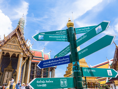 The Temple of the Emerald Buddha (Wat Phra Kaeo), housed within the Grand Palace in Bangkok. The Grand Palace in Bangkok, to this day, remains the spiritual heart of Thailand.  It is here the funeral of the late great King Bhumibol Adulyadej will be held.