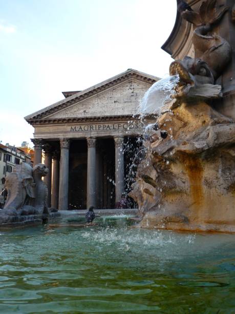istock Pantheon and fountain,rome 860854180