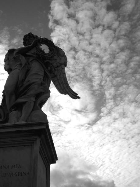 istock A statue,Castle of the Holy Angel 860856568