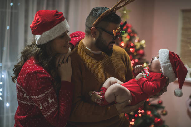 istock Christmas Eve with family 860857534