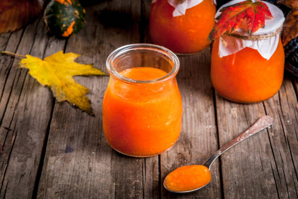 istock Sweet spicy pumpkin jam 860860912