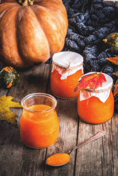 istock Sweet spicy pumpkin jam 860861038
