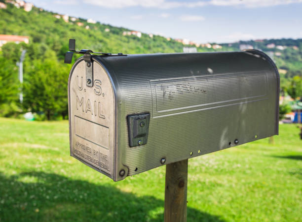 istock Country Letterbox  on the wall 860861302