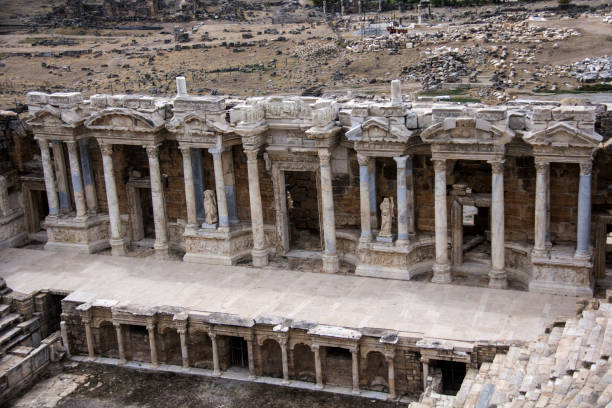 istock Ancient Amphitheater of Hierapolis, Denizli, Turkey 860865096
