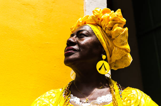 Brazilian woman of African descent, Bahia, Brazil People collection afro stock pictures, royalty-free photos & images