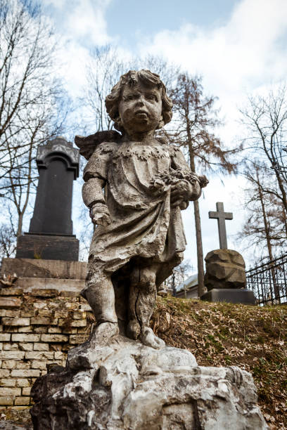 istock Statue of little Angel 860878756