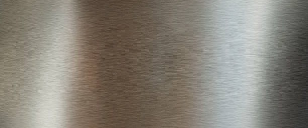 istock Golden brushed metal texture 860883948