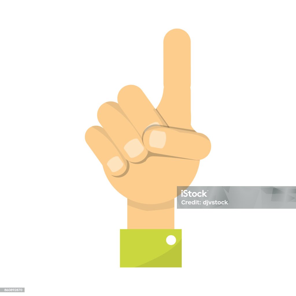 Left Hand Up Vector Hand Up Vector Illustratio Stock Illustration - Download Image Now ...