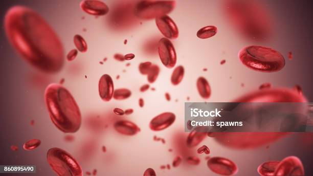 Las Células Sanguíneas Foto de stock y más banco de imágenes de Anemia - Anemia, Sangre, Célula sanguínea