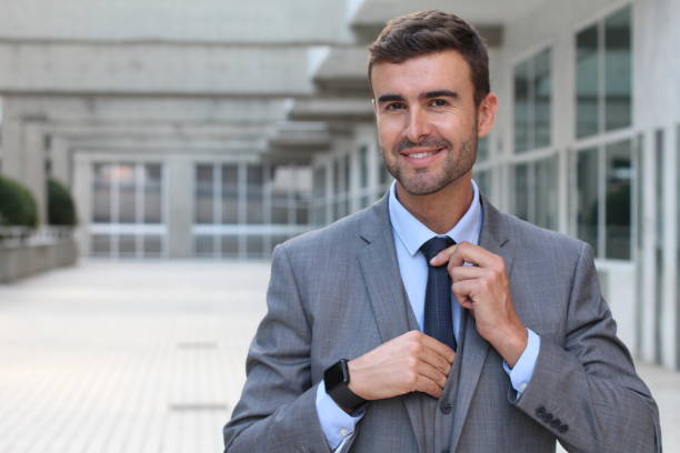 istock Cute businessman dressed to impress 860900122