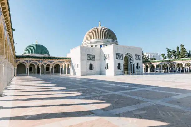 Photo of Mausoleum of Habib Bourguiba - the first President of Tunisia. Monastir, Tunisia.