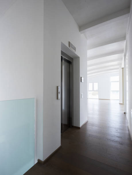 istock Interiors of modern apartment, corridor 860927712