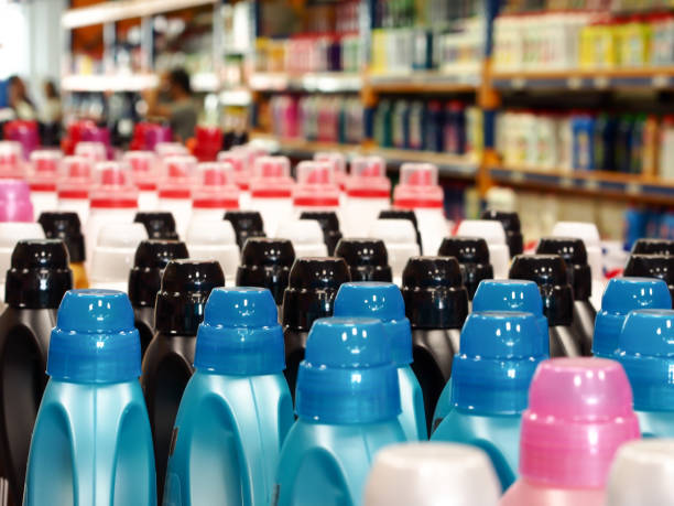 istock cleaning products in the market section 860930612