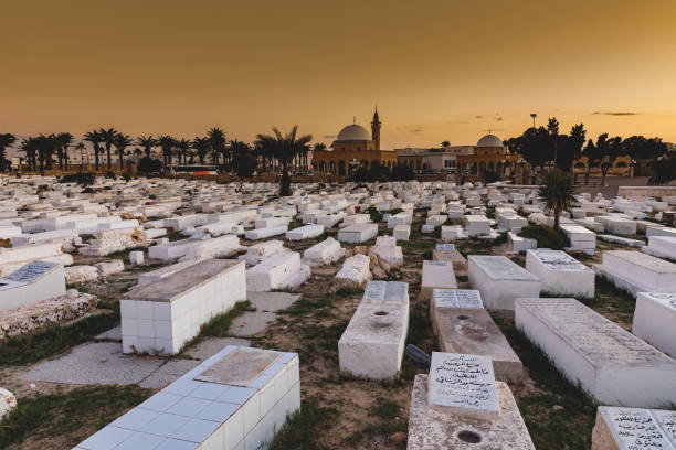 istock Arabic cemetery next to Ribat in Monastir, Tunisia 860931924