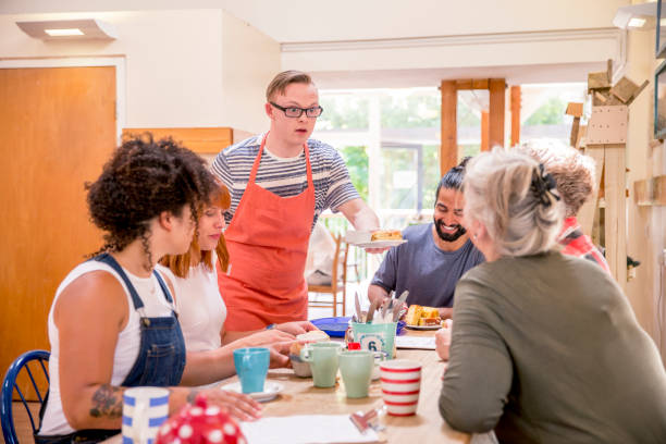 istock Serving Food in the Farm Cafe 860939462