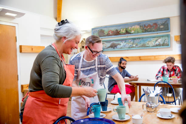 Volunteering in the Farm Cafe